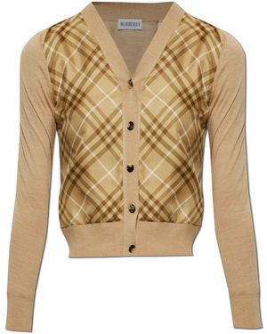 Burberry Cardigan 'Sigourney' - Brown