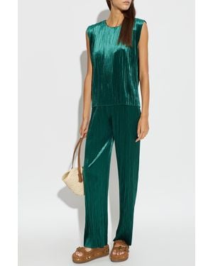 forte_forte Pleated Top - Green