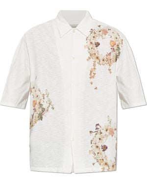 AllSaints Shirt 'Fleur' - White