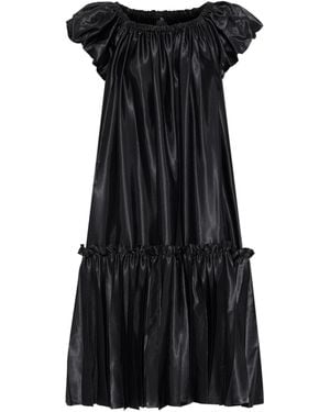 Comme des Garçons Dress With Puff Sleeves - Black