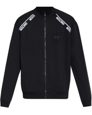 Moschino Sweatshirt With Logo - Blue
