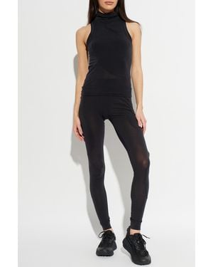 Issey Miyake Leggings With Pockets - Blue