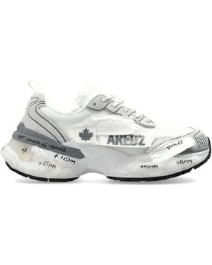 DSquared² "Faster" Sports Shoes - White