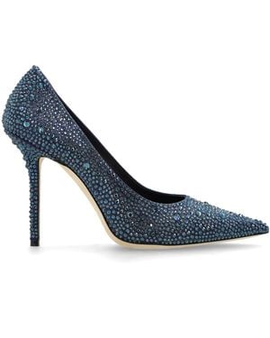 Jimmy Choo Heeled Shoes 'Love 100' - Blue
