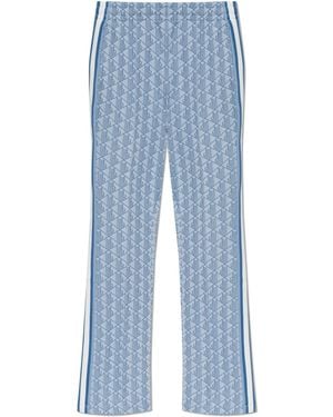 Lacoste Flared Leg Trousers - Blue
