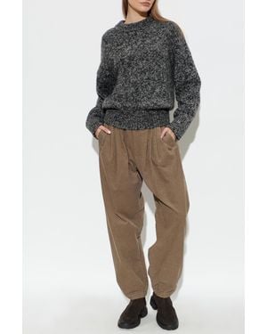 Rethinkit Studios Round-Neck Sweater - Gray