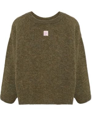American Vintage Jumper With Patch - Green