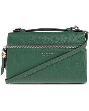 Tory Burch 'Slim' Handheld Bag - Green
