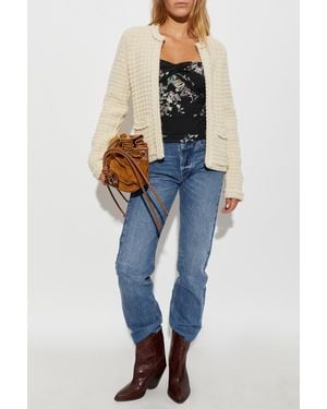 Isabel Marant Wool Cardigan "Hortense" - Blue