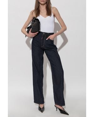 DSquared² Top With Decorative Side Cut-Outs - Blue