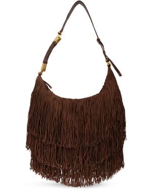 Balmain Shoulder Bag 'Hobo' - Brown