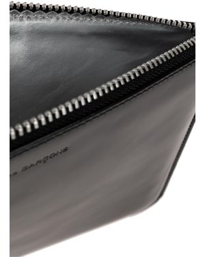 Comme des Garçons Leather Pouch - Black