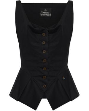 Vivienne Westwood "Monday" Vest - Black