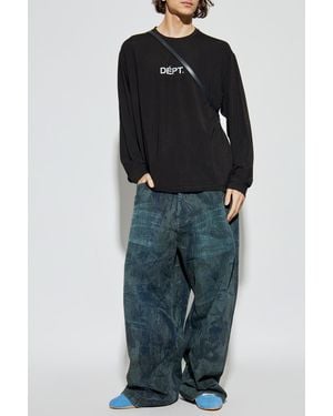 GALLERY DEPT. Long Sleeve T-shirt, - Black