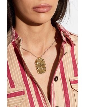 Isabel Marant Necklace With Pendant - Red