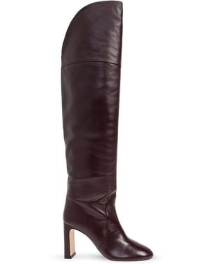 Stuart Weitzman Heeled Boots 'Babette' - Brown