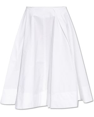 Jacquemus Flared Skirt - White