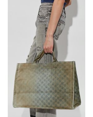 MISBHV Shopper Bag With Vintage Effect - Green