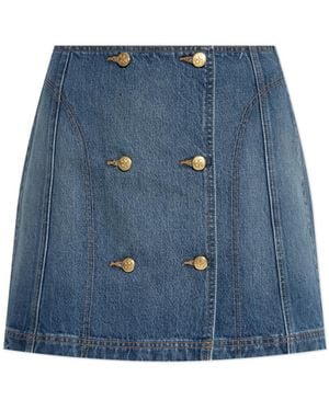Ulla Johnson Denim Skirt - Blue