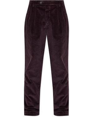 Eleventy Corduroy Trousers - Blue