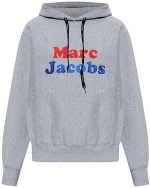 Marc Jacobs Sweatshirt With Logo - Grey