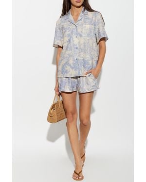 Off-White c/o Virgil Abloh Printed Shorts - White