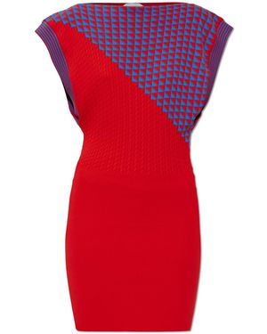 Versace Sleeveless Dress - Red