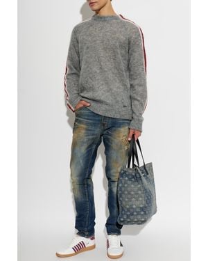 DSquared² Crew Neck Sweater - Gray
