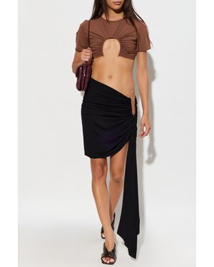 Christopher Esber Bikini Top 'Prong' - Black