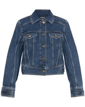 Balmain Denim Jacket - Blue