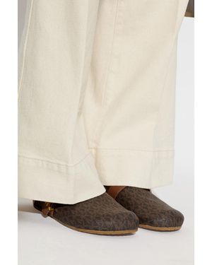 MICHAEL Michael Kors 'Greer' Slides - Natural