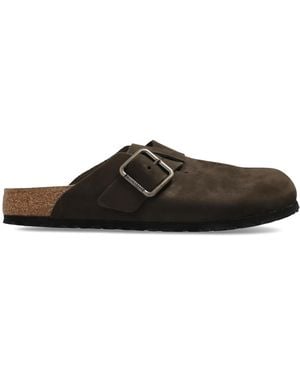 Birkenstock Boston Wire Buckle Clogs - Brown