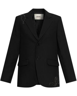 Zadig & Voltaire Blazer 'Vanille' - Black