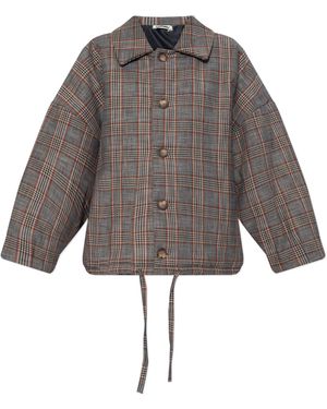 AVAVAV Checked Jacket - Brown