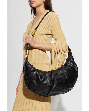 Balmain Shoulder Bag 'Hobo' - Black