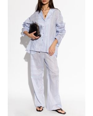 TOTEME Loose-Fit Shirt - Blue