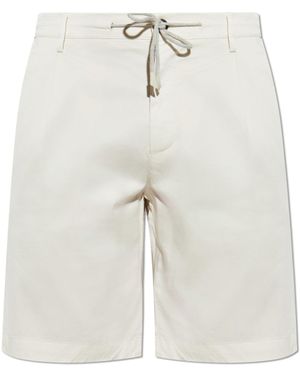 Eleventy Cotton Shorts - White