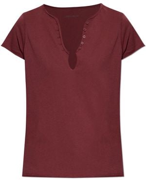 Zadig & Voltaire Top 'Tuni' - Red