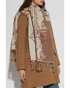 Burberry Cashmere Scarf - Brown