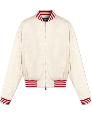 DSquared² Pinstripe Jacket - White