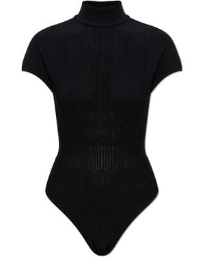 Balmain Body With A Turtleneck - Black