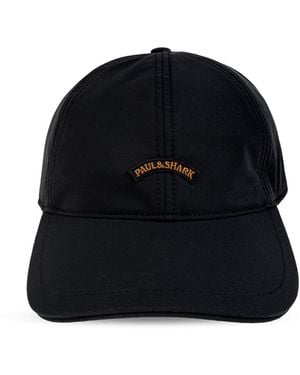 Paul & Shark Baseball Cap - Black
