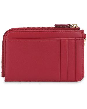 MCM Wallet With Logo - Red