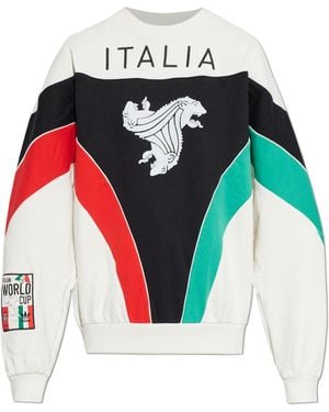 adidas Originals Sweatshirt With Logo, - Red