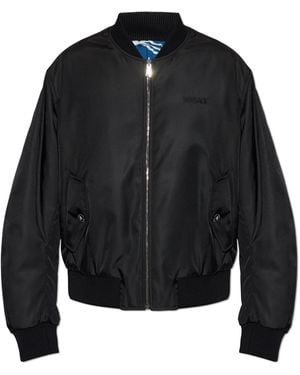 Versace Reversible Bomber Jacket - Black