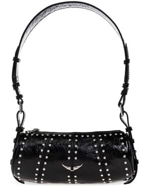 Zadig & Voltaire Shoulder Bag 'Le Roudoudou Studs' - Black