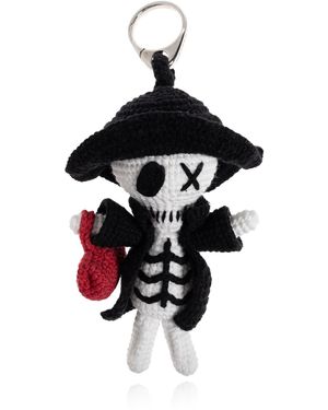 McQueen Handmade Doll With Keychain - Black
