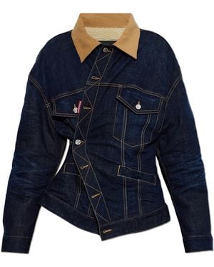 DSquared² Insulated Denim Jacket - Blue
