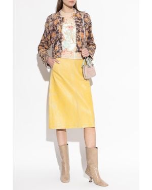 DIESEL Skirt 'L-Erina' - Yellow