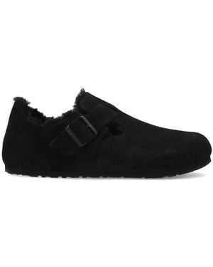 Birkenstock Suede Trainers 'London' - Black